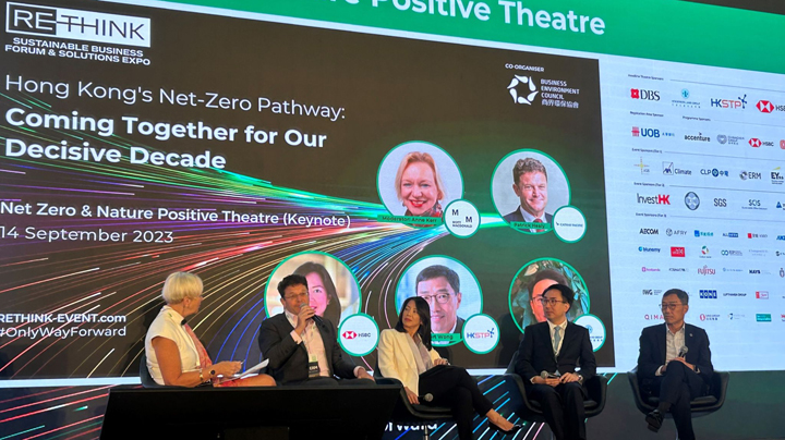 Driving Sustainable Development at ReThink HK 2023