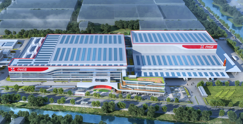 Mockup of the new plant in Kunshan.