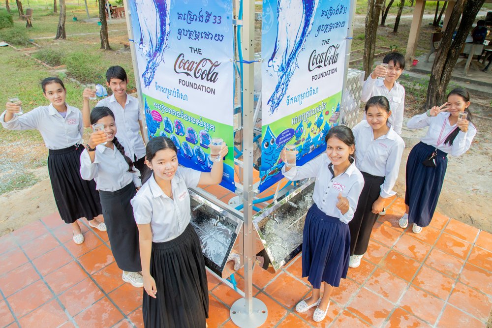 自 2016 年起，项目已于柬埔寨25 个省份建设了 41座水塔和净水设施。